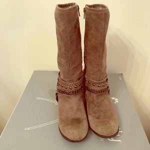 Girls Tan Boots